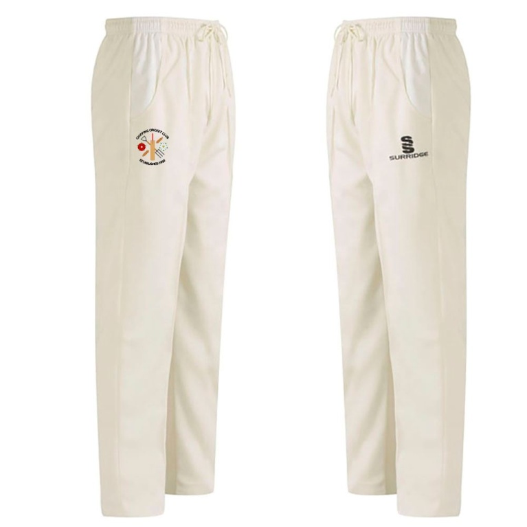 Chipping CC - Standard Fit Cricket Trousers